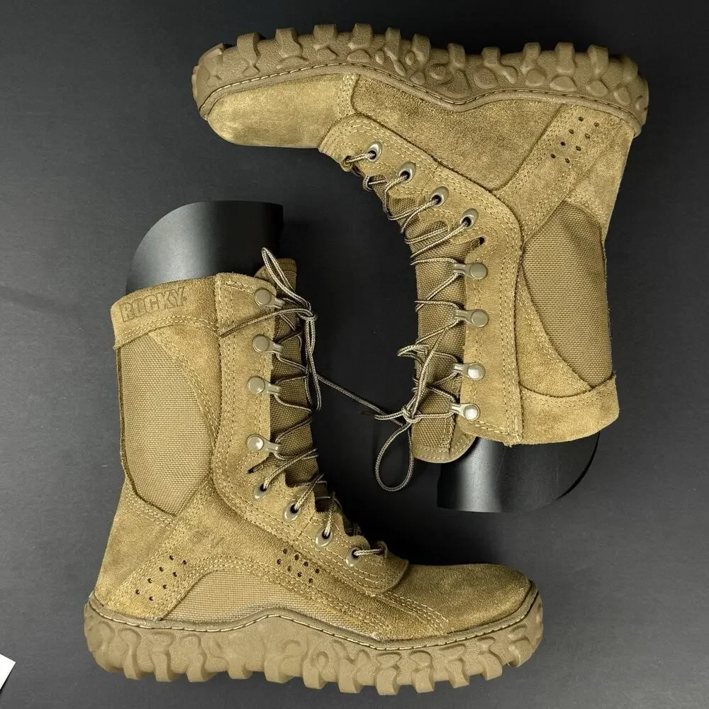 Rocky S2V Special Ops Tactical Military Boots Men’s 7.5 Coyote Brown 8” New